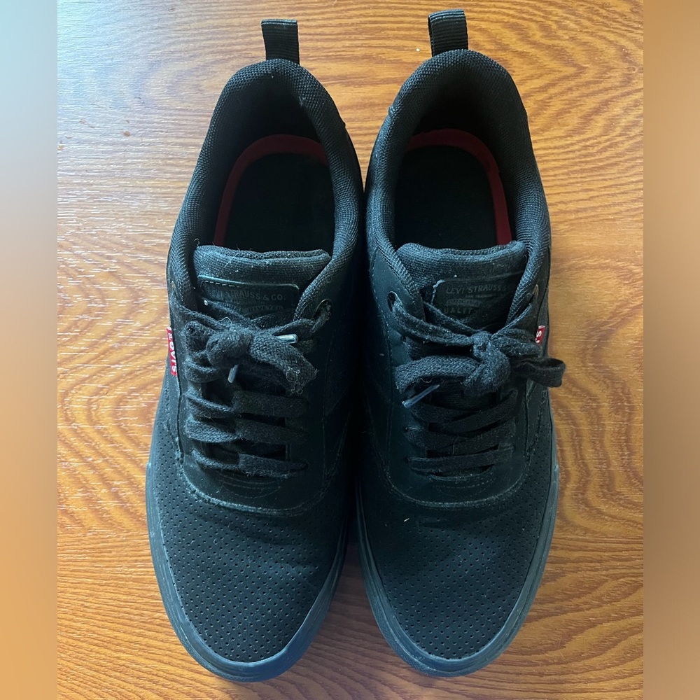 Levi Strauss Black Casual Sneakers